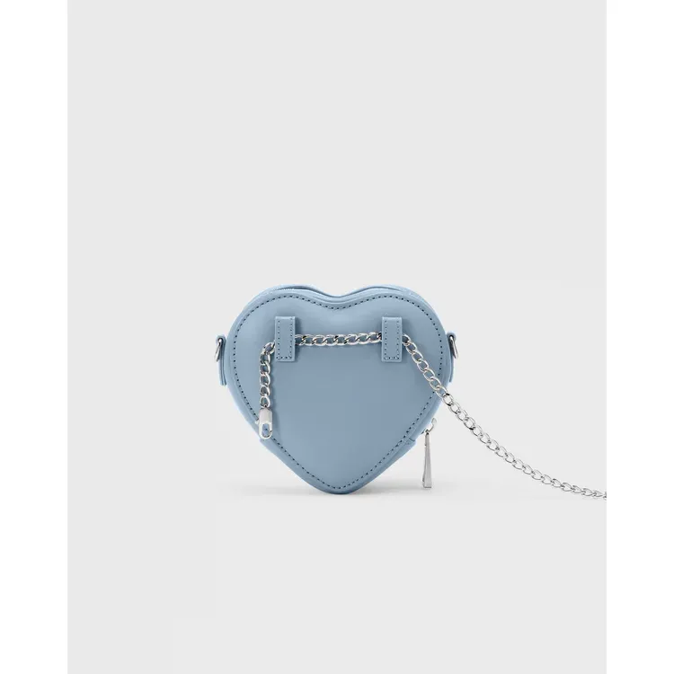Herz Tasche Sky