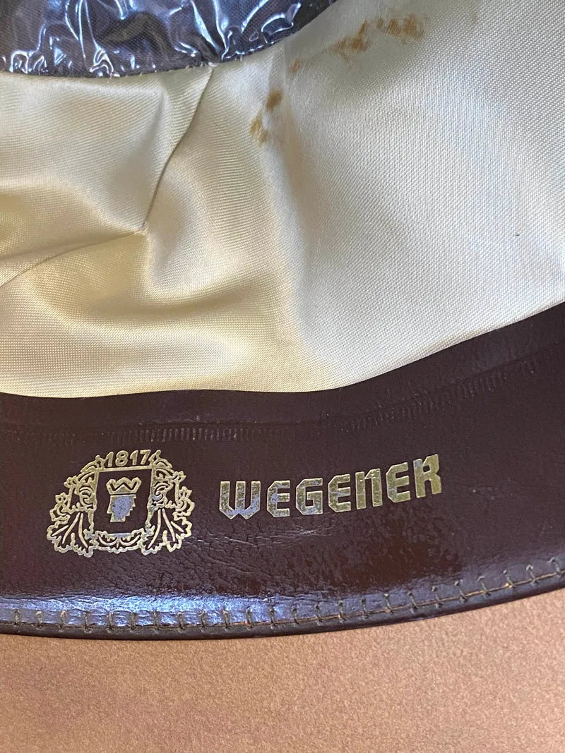 Wegener Herren Hut beige Gr. 57