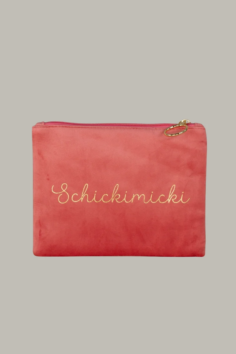 Kosmetiktasche - Schickimicki - orange - Herzilein-Wien GmbH