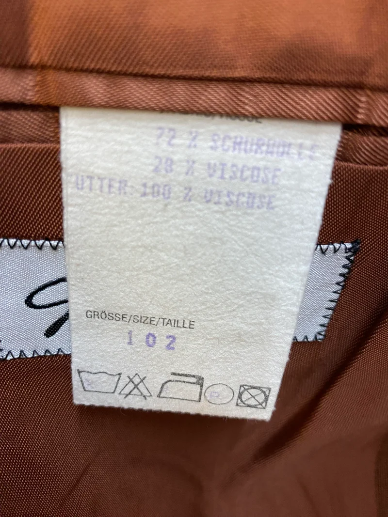 Vintage Herrenanzug im 70er Jahre Stil Gr. 102