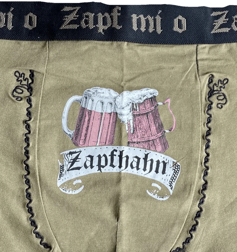 Herrenslip, Hangowear Boxershort, oliv grün, Zapfhahn