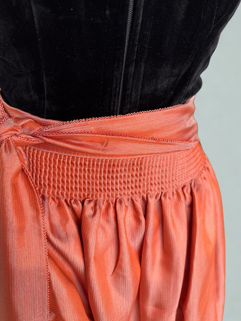 Dirndl Krüger Collections, Jacinta, 70 cm, Samt, schwarz