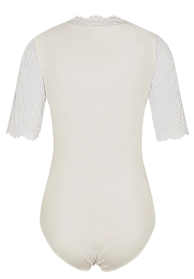 Trachtenbluse, Body Blusenbody, ecru, Nina von C., Hanna, Gr. 34