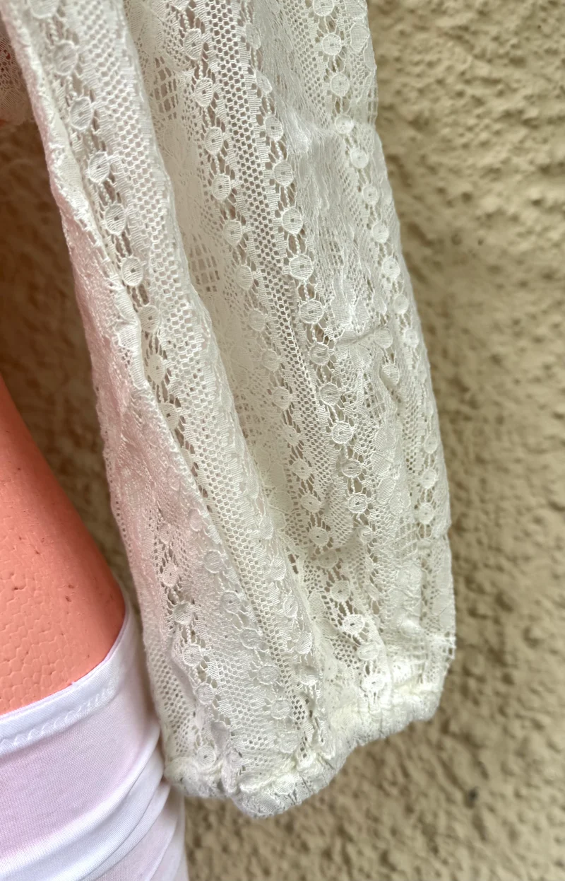 Dirndlbluse Krüger Madl, Inara, hochgeschlossen, Spitze