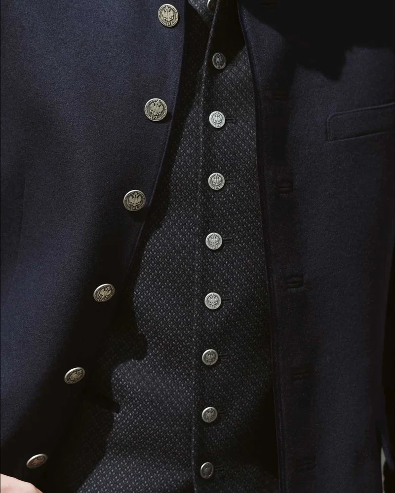 Trachtenweste Anselm Navy