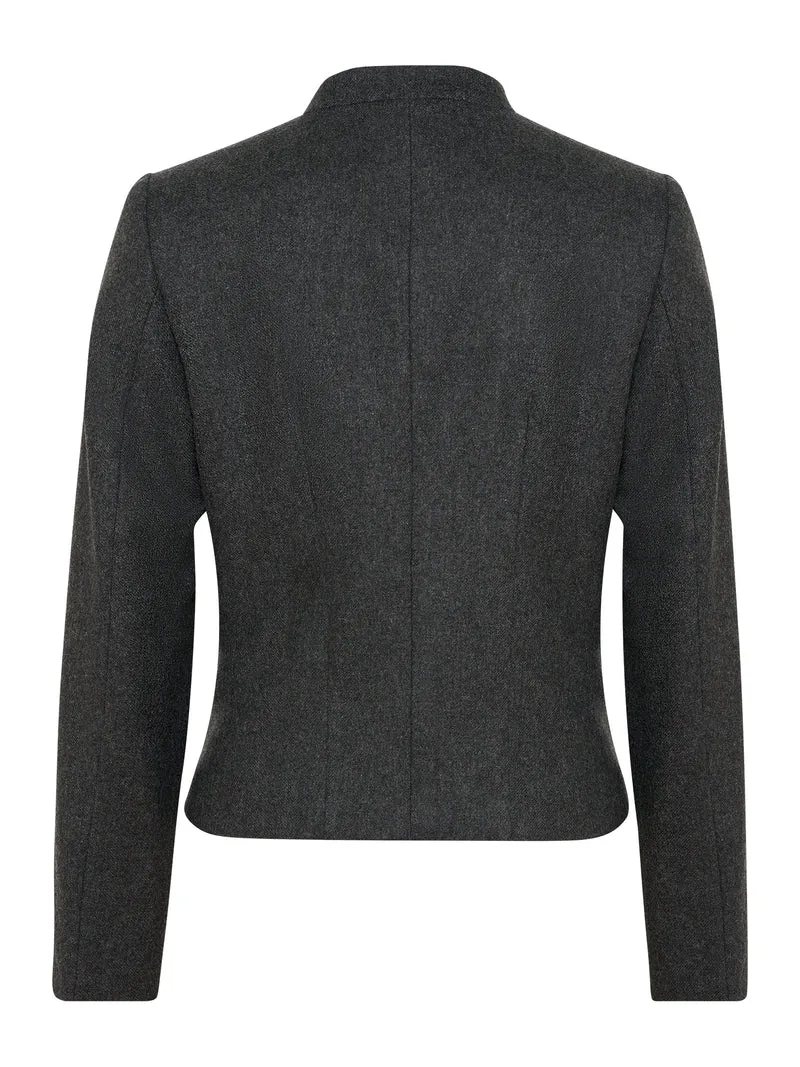 Lodenjacke mit Stehkragen