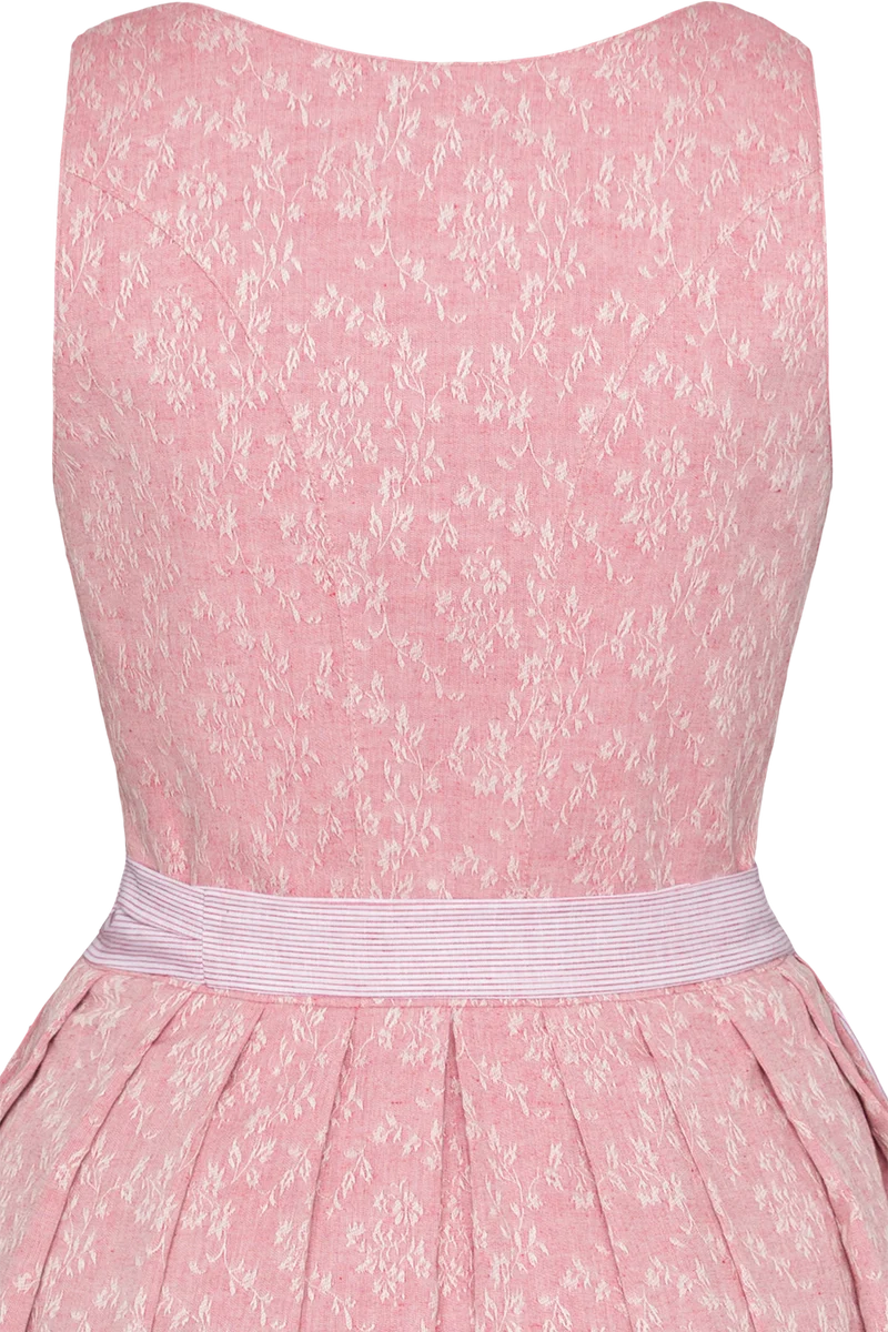 Midi-Dirndl mit floralem Webmuster