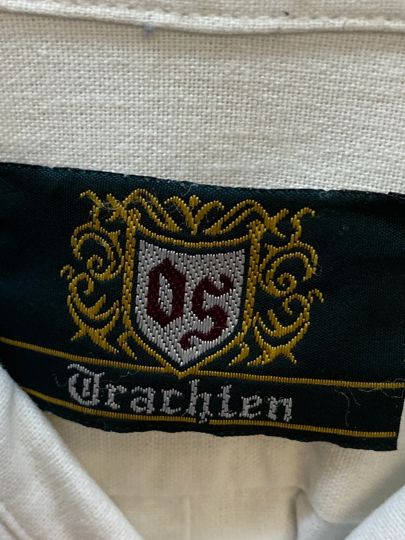 Trachtenhemd Herren weiß Gr. 39/40 OS Trachten