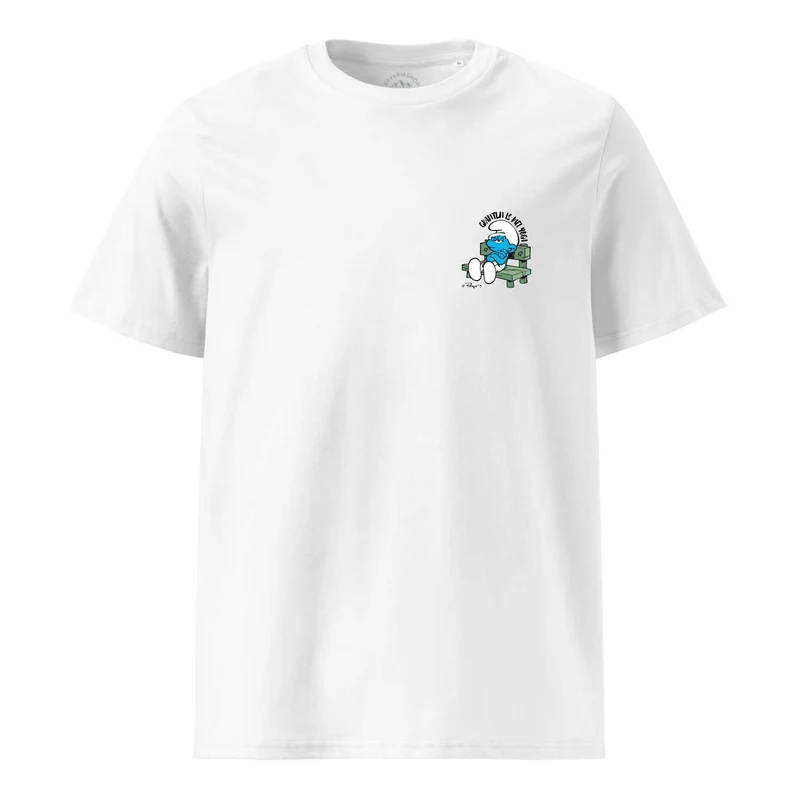 ®Die Schlümpfe Herren T-Shirt "Grantln is mei Yoga"