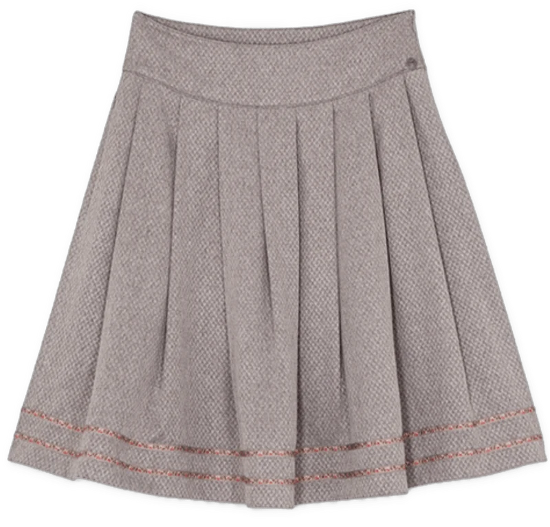 Trachten Rock Midi 60 cm, Daisy, grau, Spieth & Wensky