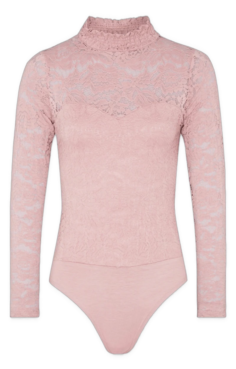 Trachtenbluse, Blusenbody, HangOwear, Filiz rosa haut