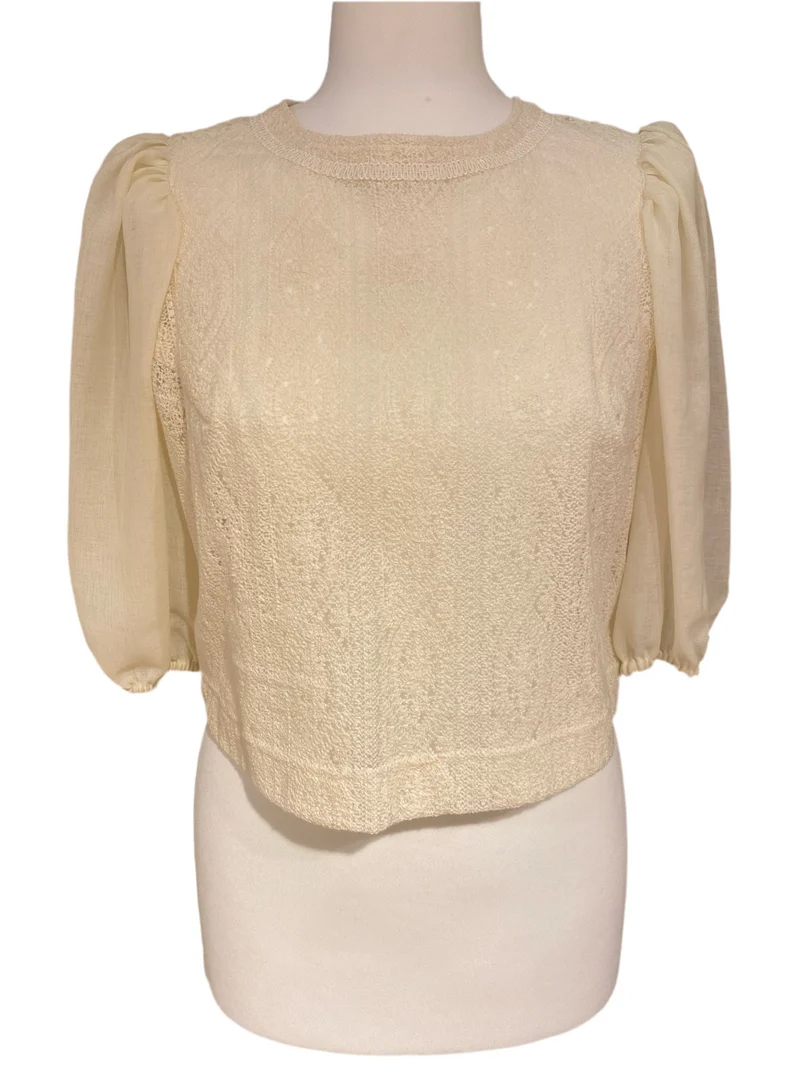 Dirndlbluse Krüger Madl creme