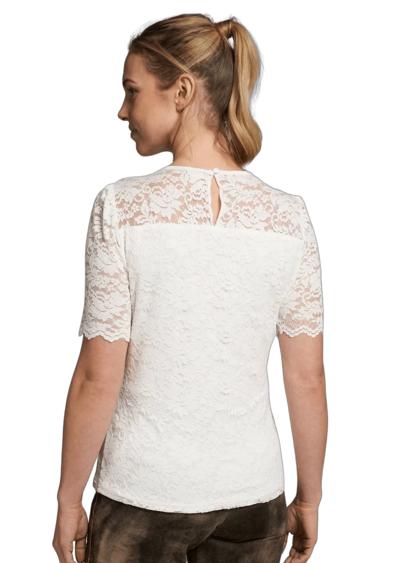 Trachtenbluse, Spieth & Wensky, Alina, Spitze, offwhite