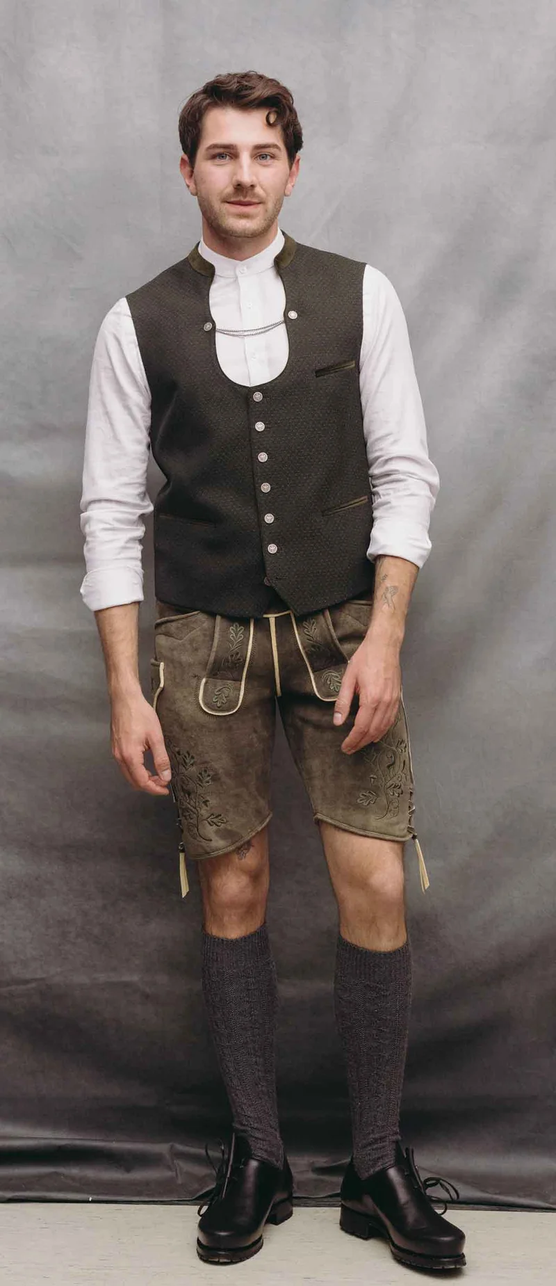 Trachtenweste Alois Tanne