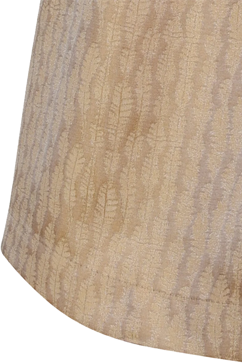 Midi-Samtdirndl mit gepunkteter Chiffonschürze