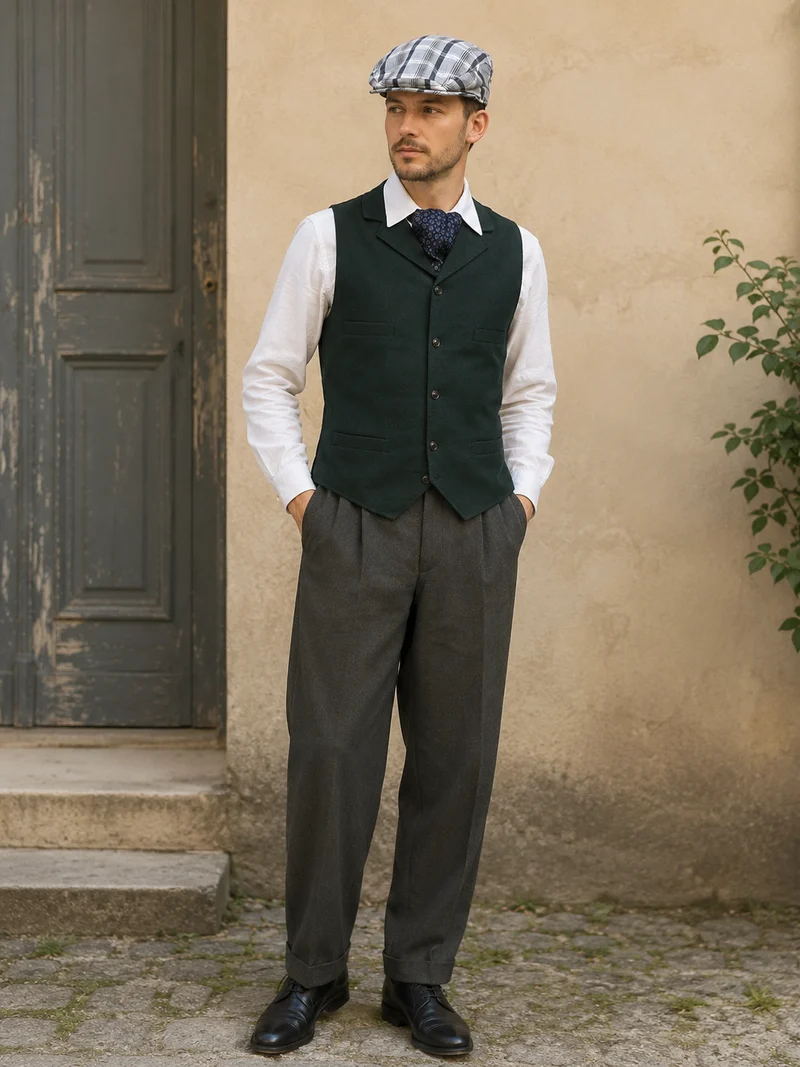 20er Jahre Herren Outfit Gr. 52