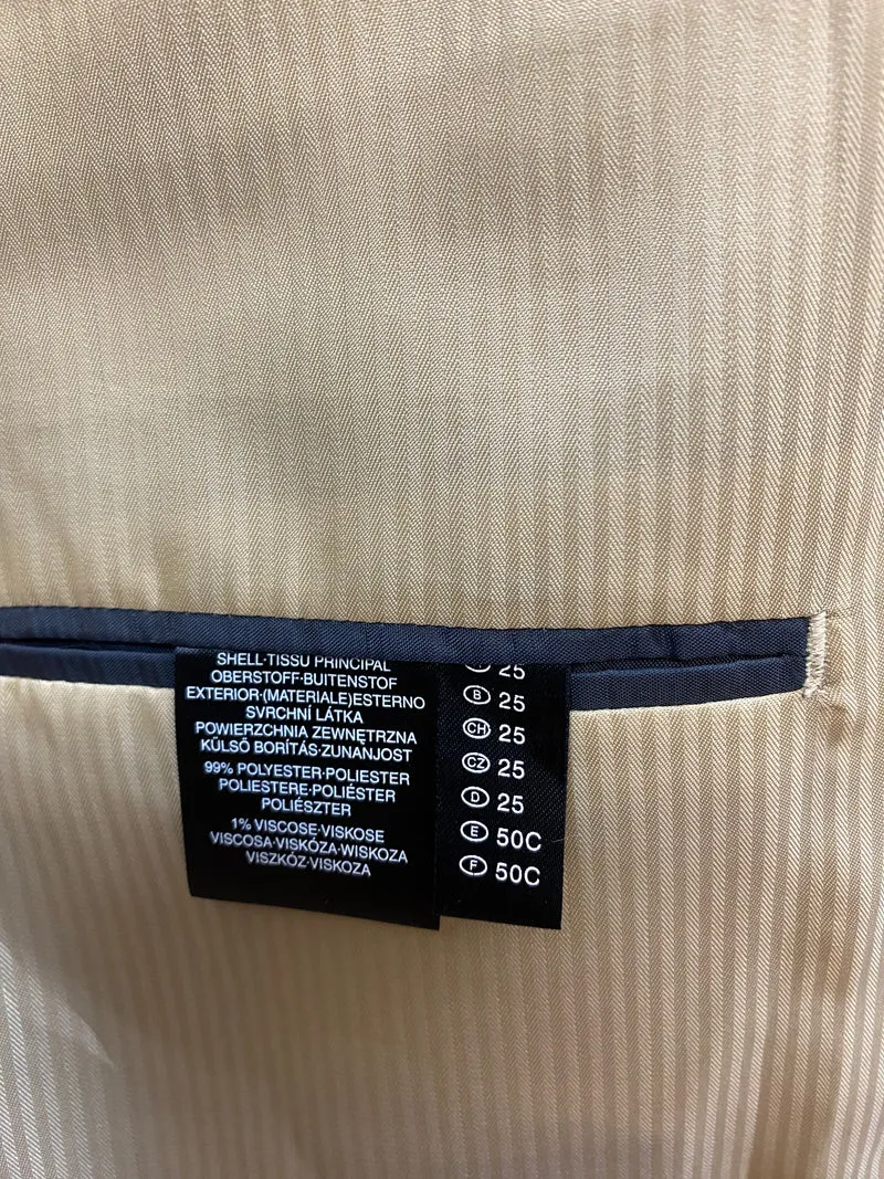 Nadelstreifenanzug Herren Gr. 25 – 20er Jahre Stil mit hellgrauen Accessoires