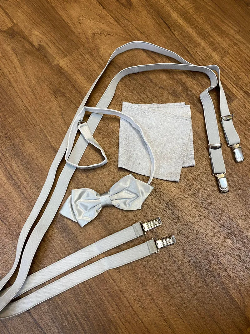 Nadelstreifenanzug Herren Gr. 25 – 20er Jahre Stil mit hellgrauen Accessoires