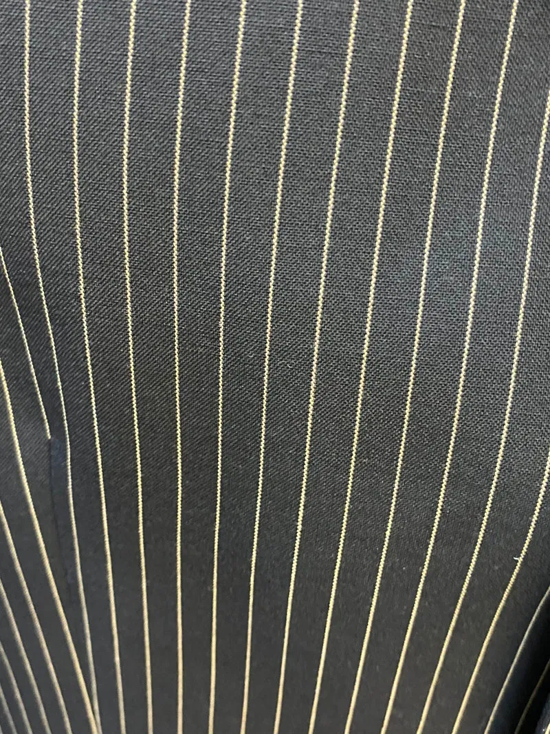 Nadelstreifenanzug Herren Gr. 50 schwarz – 20er Jahre Stil