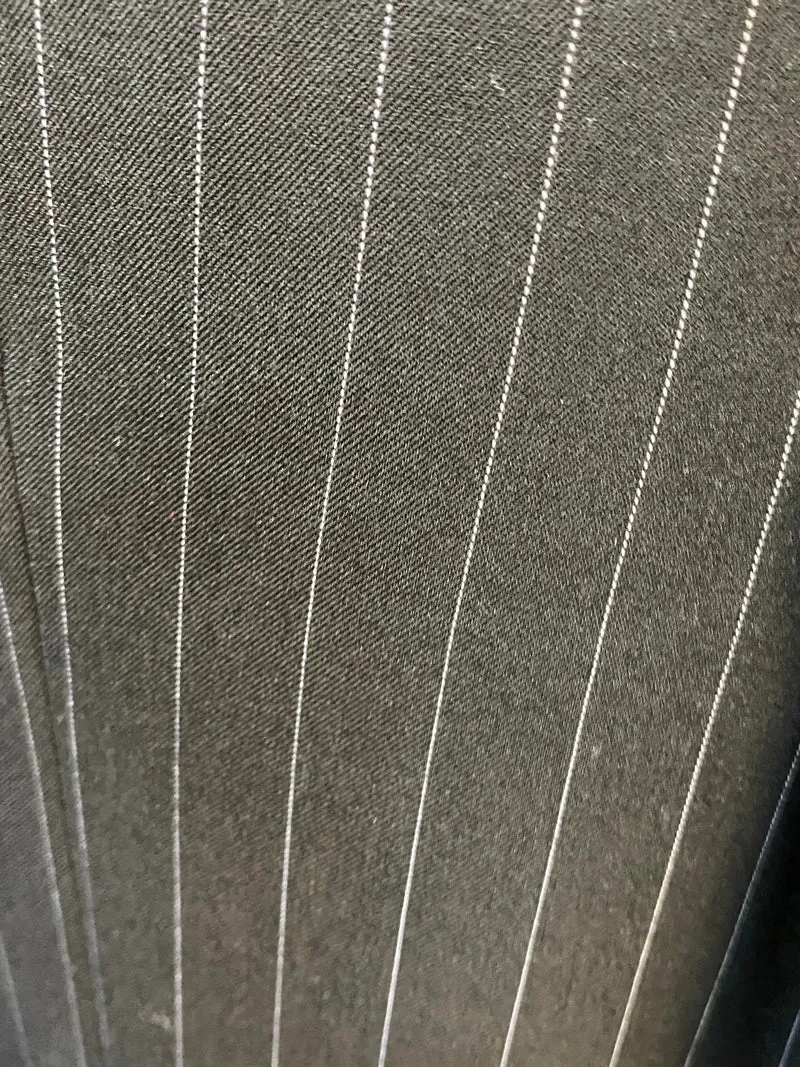 Nadelstreifenanzug Herren Gr. 50 schwarz – Manguun Men 20er Jahre Stil