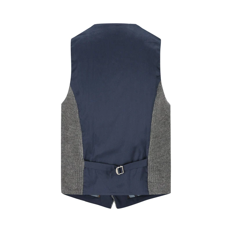 Strickweste Luseba Grau