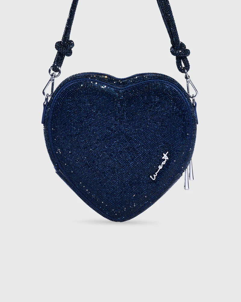 Tasche Big Heart Bag Crystal Midnight Blue
