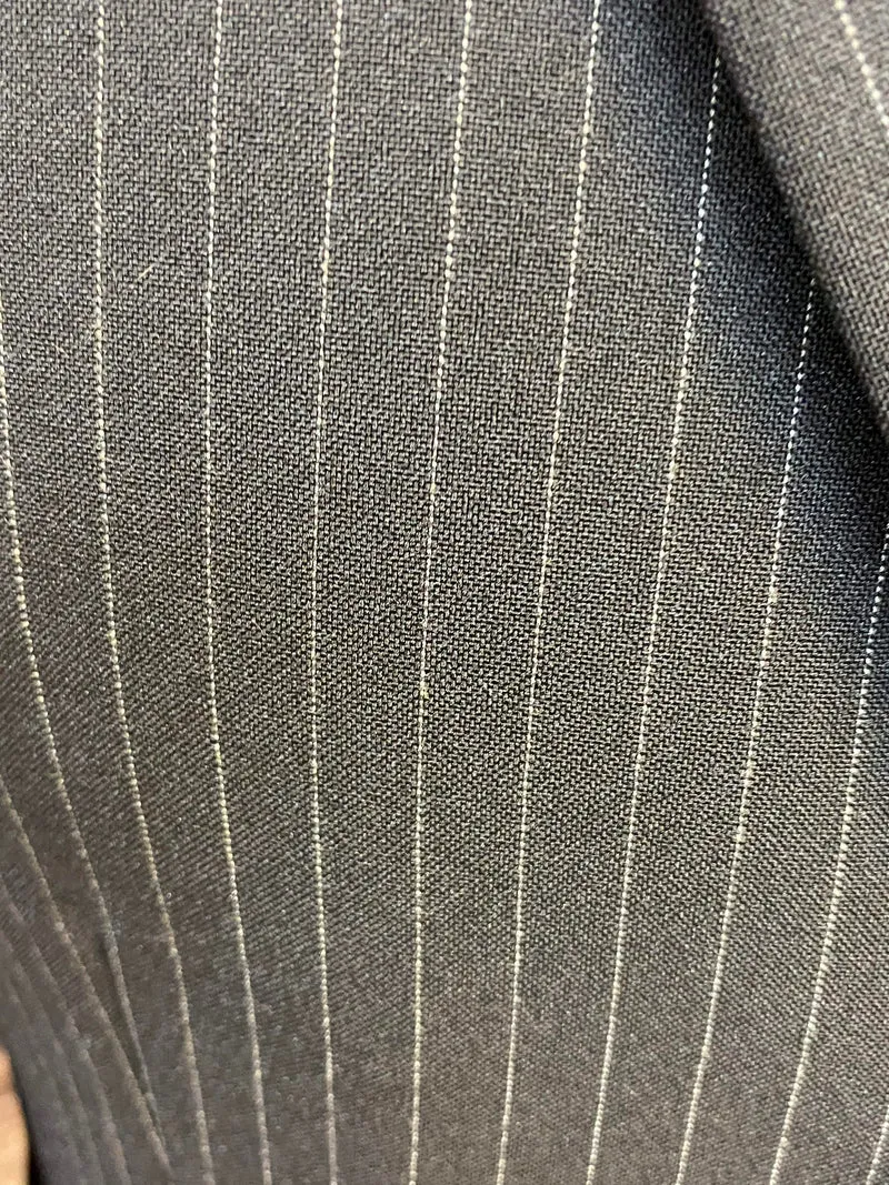Nadelstreifenanzug Herren Gr. 46 schwarz – 20er Jahre Gatsby Stil