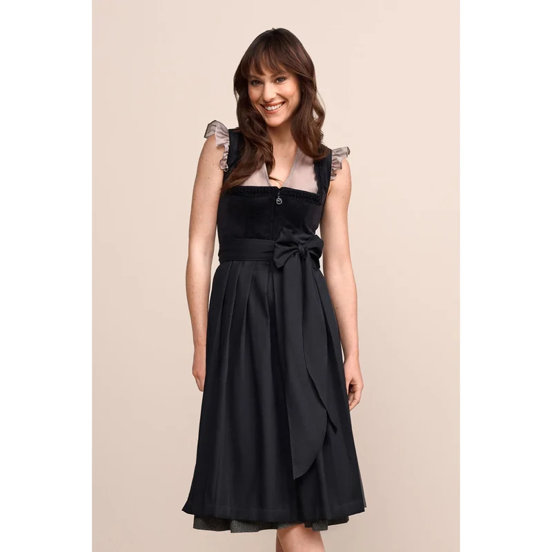 Dirndl Velia in schwarz