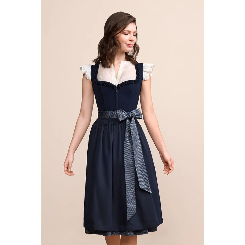 Dirndl Anica ib blau