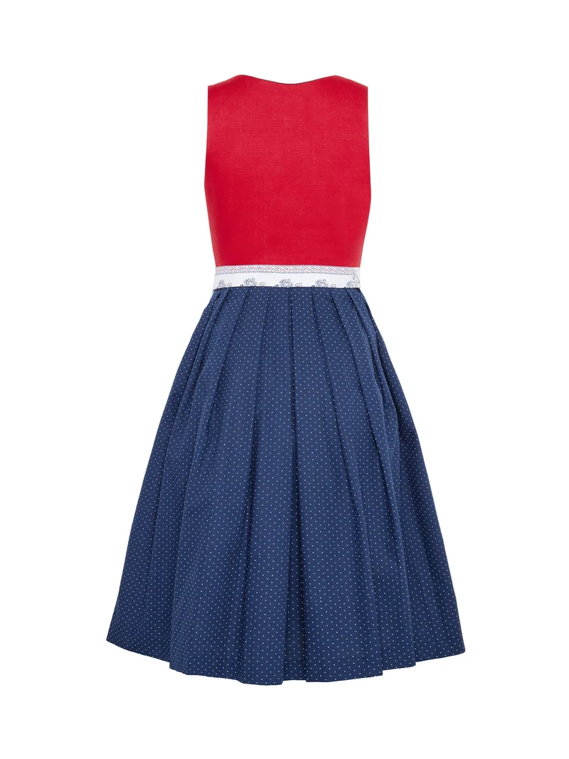Dirndl mit Leinen-Oberteil