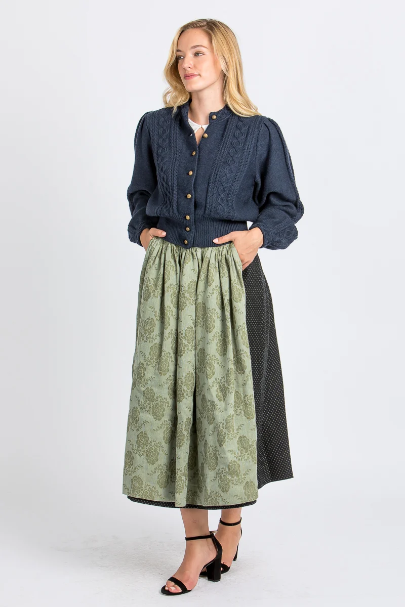 Gottseidank Strickjanker Lea blau