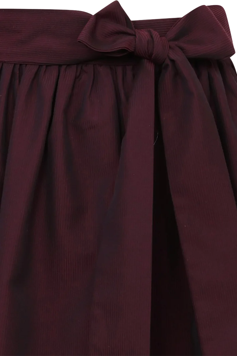 Dirndlschürze Midi 75cm gestreift