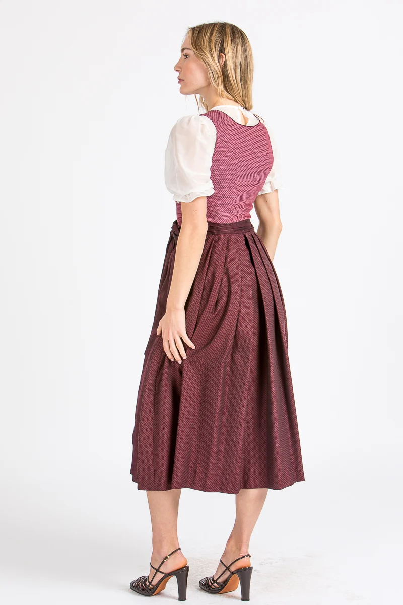 Wenger Dirndlbluse Elsa Chiffon Ecru