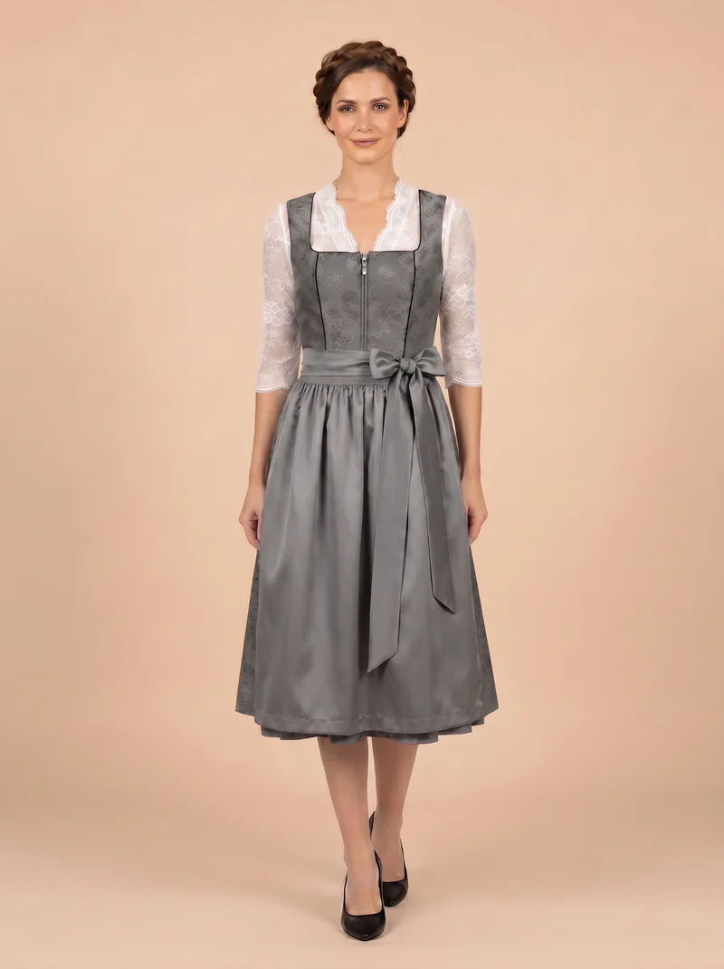 Dirndl Therese Grau