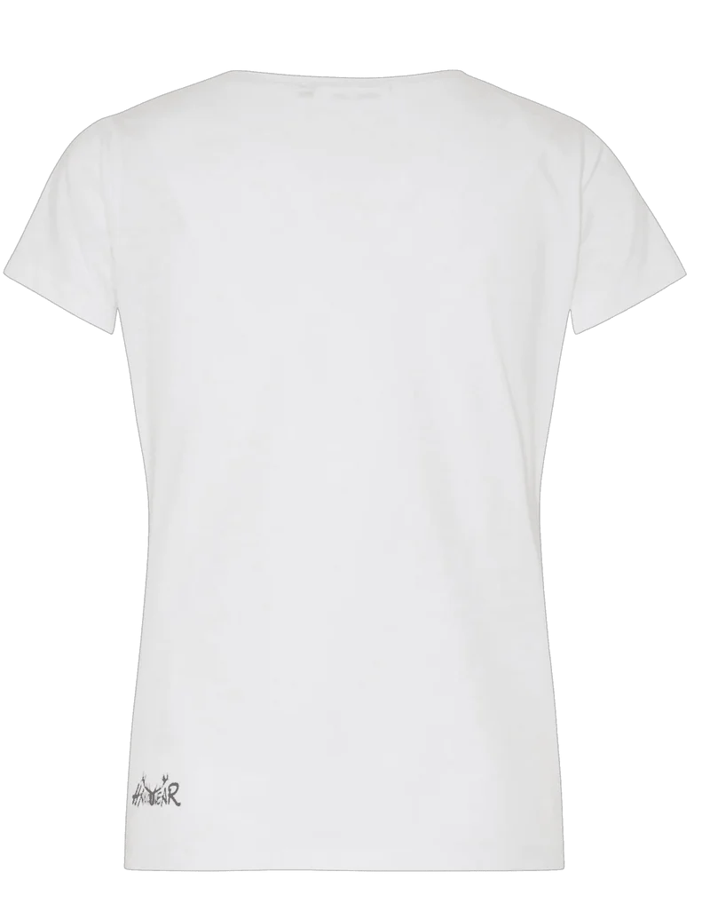 Trachtenshirt, HangOwear, Xavira, weiß, Kuh