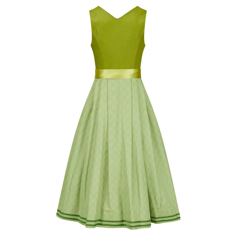 Leinendirndl Nele Grasgrün