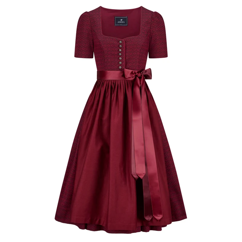 Dirndl Valentina Rot