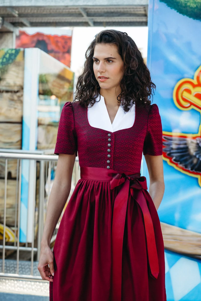 Dirndl Valentina Rot