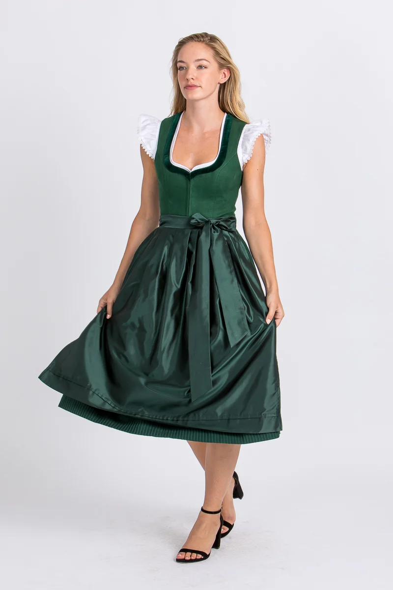 Heimatglück Dirndl Tamara tanne