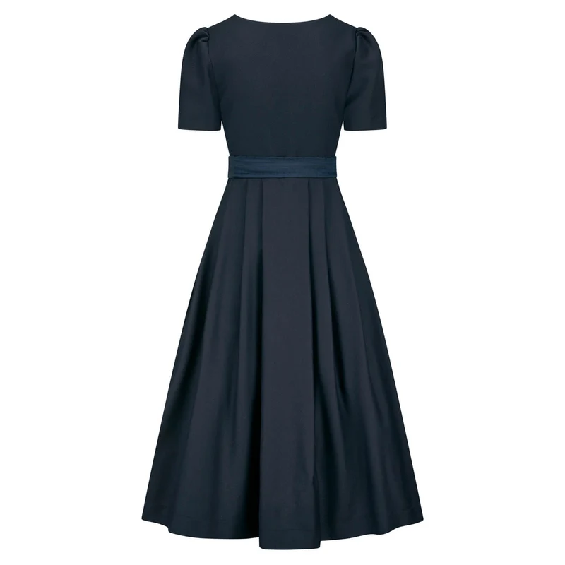 Dirndl Heidi Blau (lang)