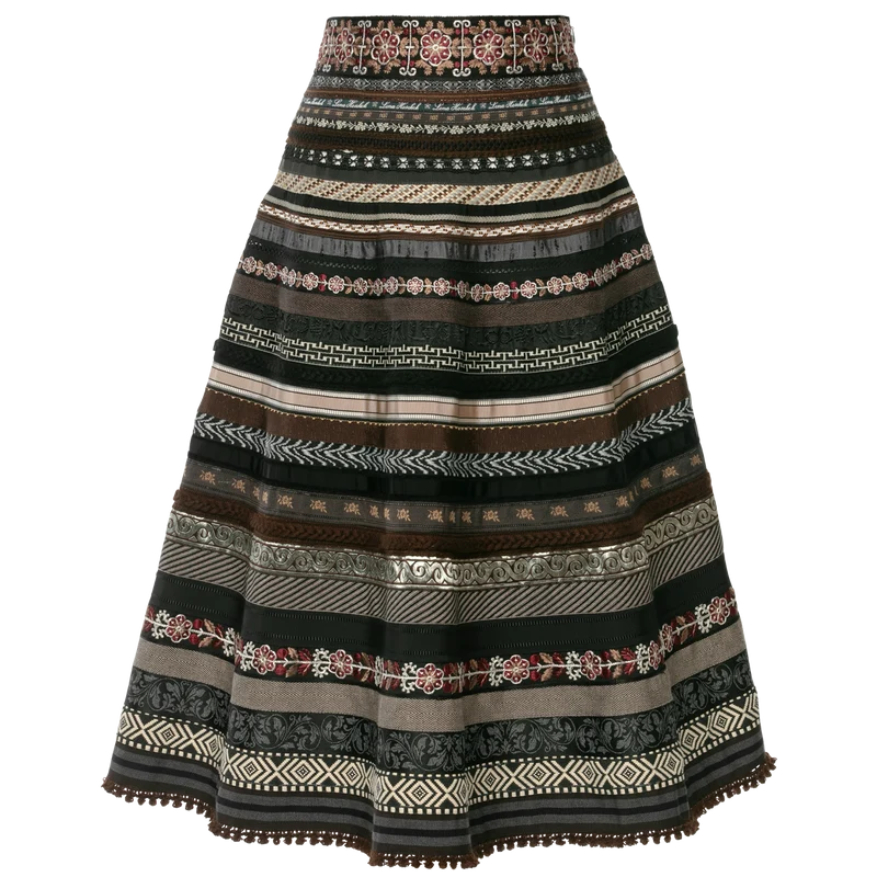 Classic Ribbon Skirt in skating pond von Lena Hoschek