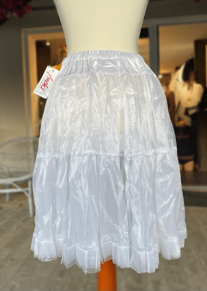 Petticoat, Unterrock, Fuchs Trachten, 60 cm, schwarz weiß