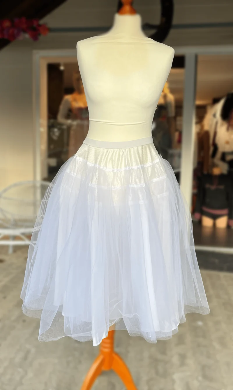 Petticoat, Unterrock Katinka weiß, 70 cm, Sportalm, Tüll