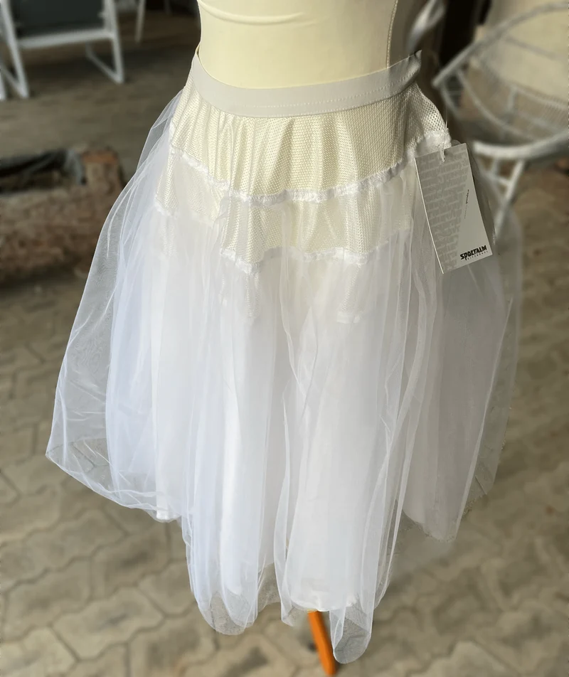 Petticoat, Unterrock Katinka weiß, 70 cm, Sportalm, Tüll