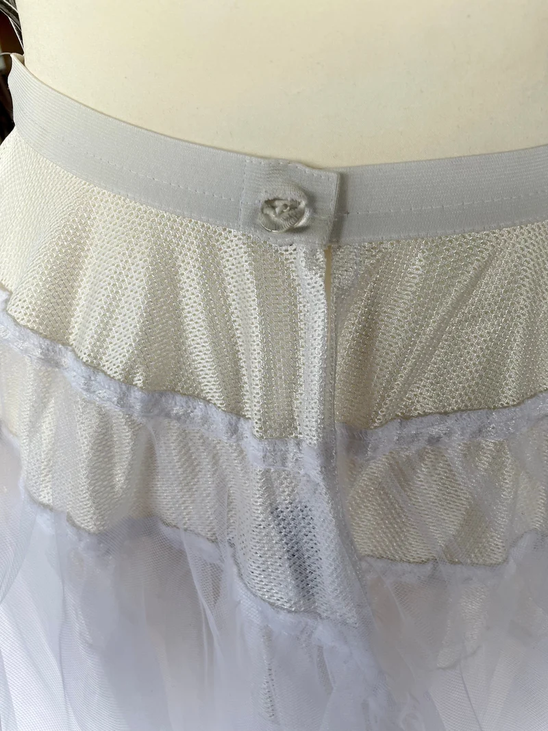 Petticoat, Unterrock Katinka weiß, 70 cm, Sportalm, Tüll
