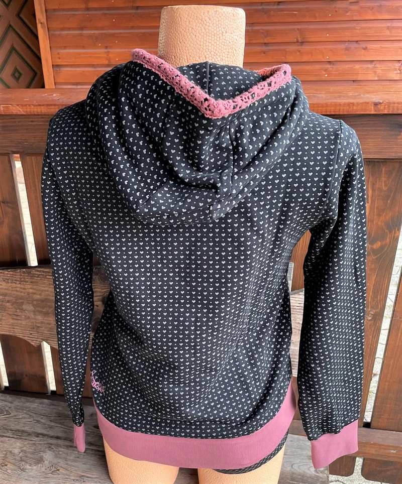Hangowear, Trachten Sweatshirt, Hoodie, Zäzilie, Berggwand, Gr. S