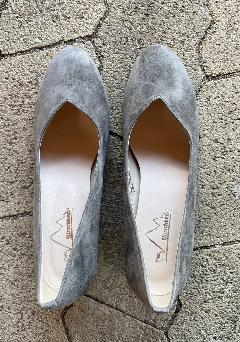 Pumps, Trachtenschuhe, Hirschkogel grau Anthrazit