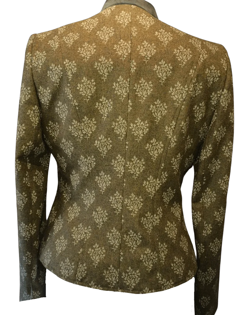 Trachten Jacke, Schurwolle Blazer Wenger Dingolfing khaki