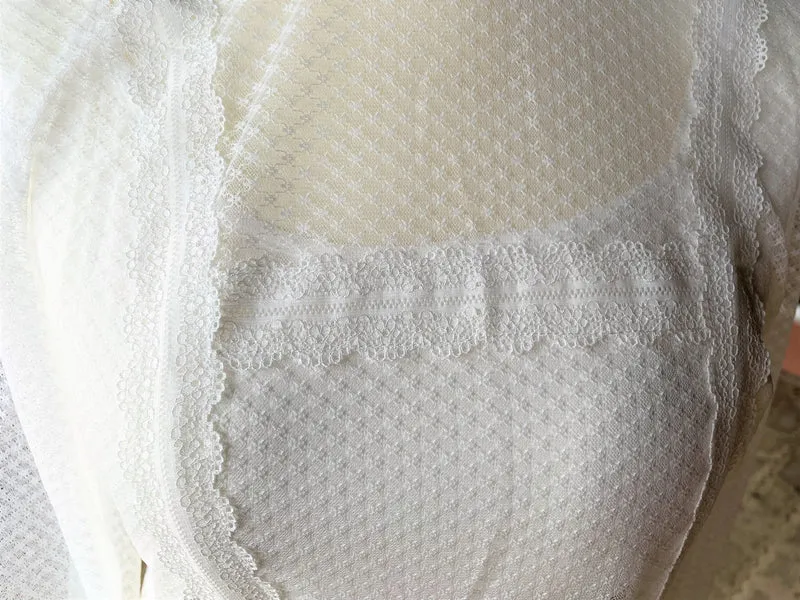 Trachtenbluse, Spieth & Wensky, langarm, Wainya, offwhite