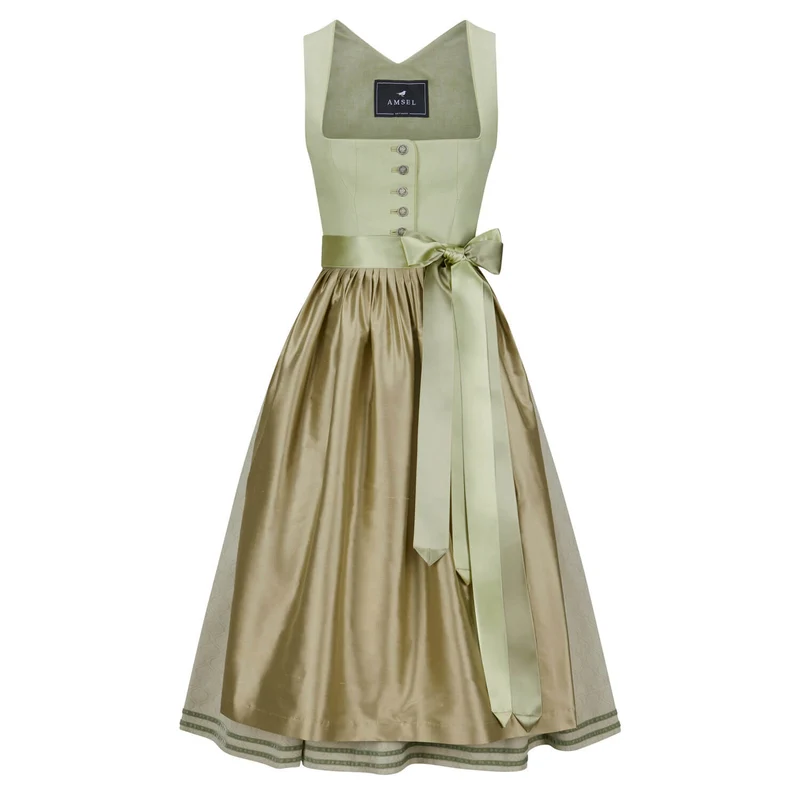 Leinendirndl Nele Lime